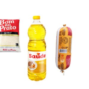 Arroz + Aceite + Mortadela