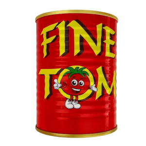 Pasta de tomate doble concentrado Fine Tom (400 g / 14.10 oz)