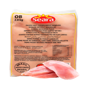 Pechuga de pollo sin hueso y sin piel Seara (2 kg / 4.41 lb)
