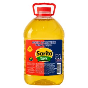 Aceite puro de soya Sarita (3.5 L)