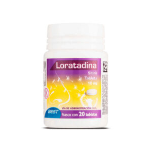 Loratadina 10 mg Best (20 tabletas)